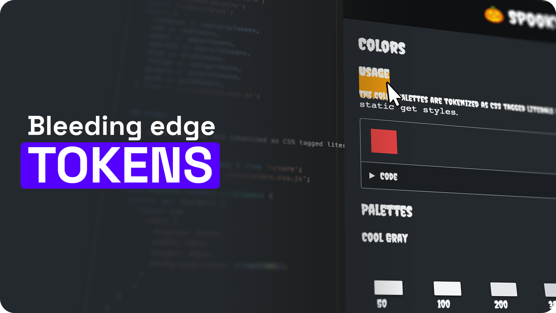 SPOOKY Design System gallery image