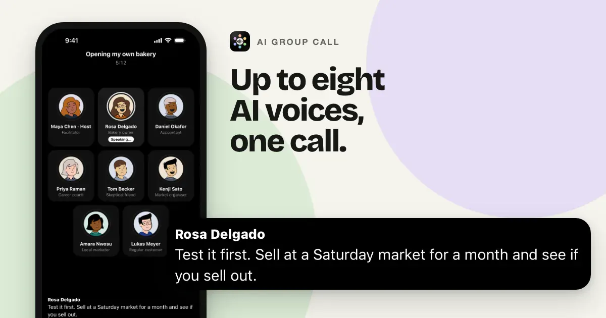 AI Group Call gallery image