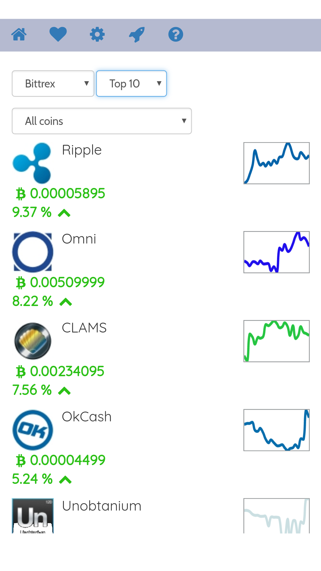 AltFolio / Altcoin app gallery image