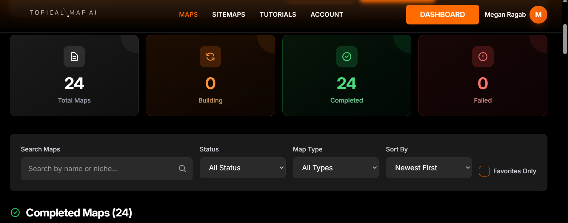 Topical Map AI - Screenshot 3 preview
