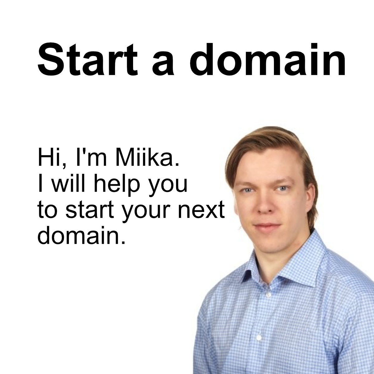Start a domain