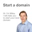 Start a domain