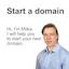 Start a domain