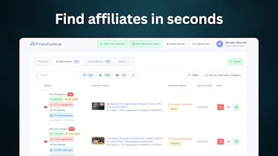 AffiliateFinder.ai gallery image