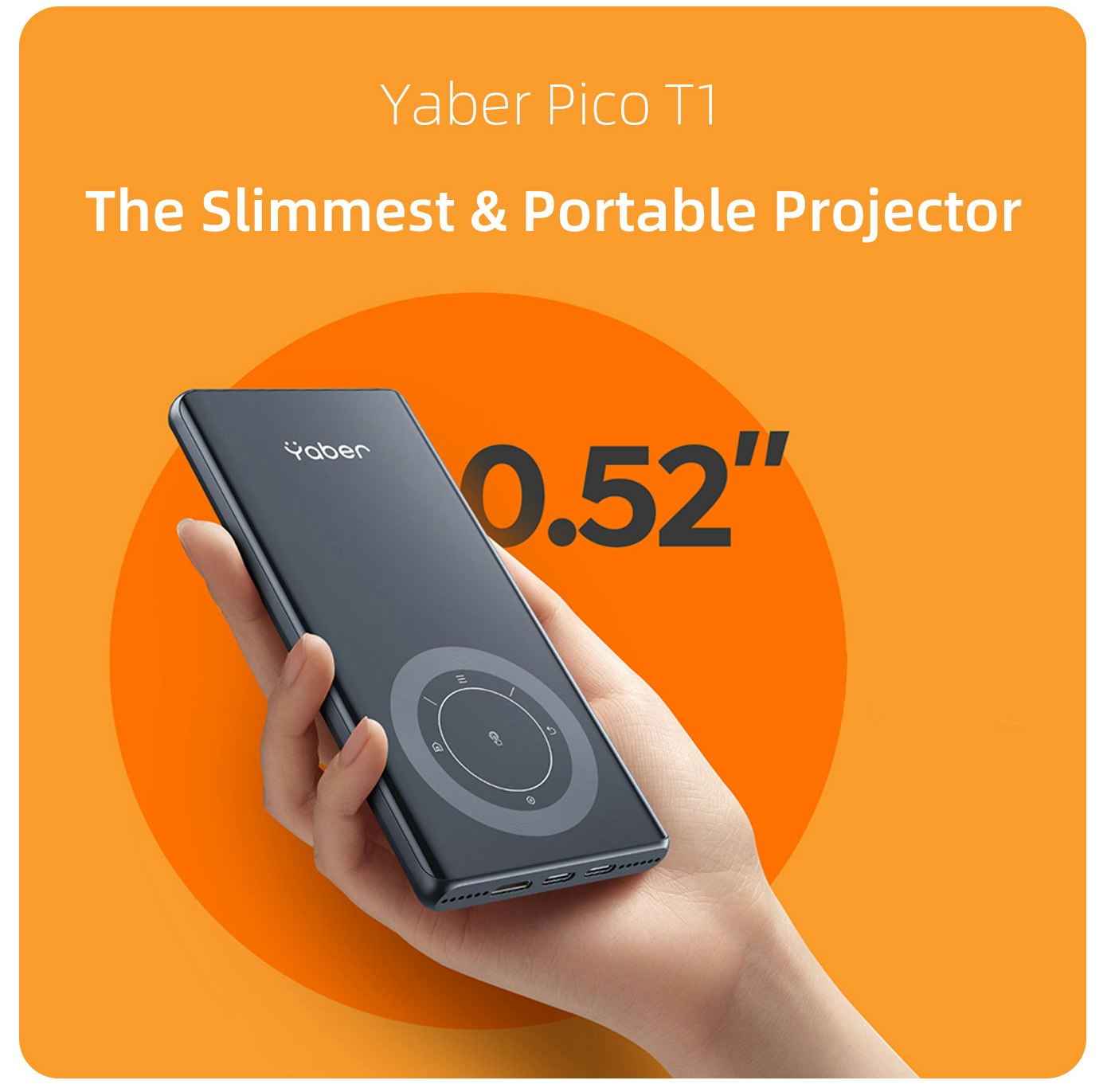 피코 T1 |Slimmest & 휴대용 프로젝터