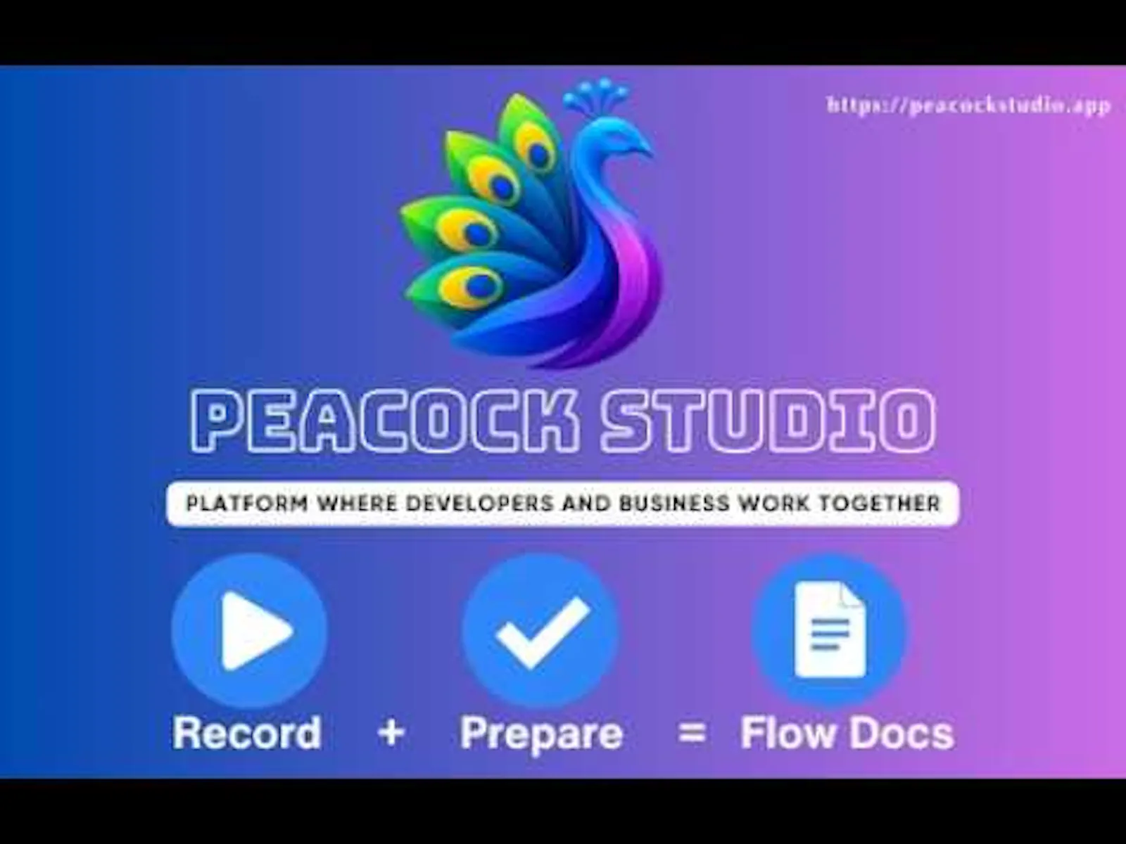 Peacock Studio screenshot 1 (video preview)