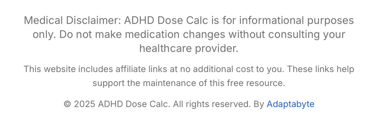 ADHS -Dosis Calc media 3