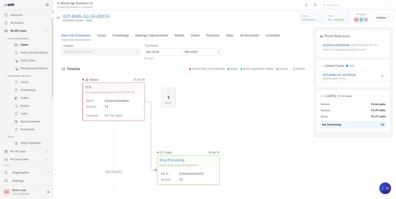 Litigation Shift screenshot 3