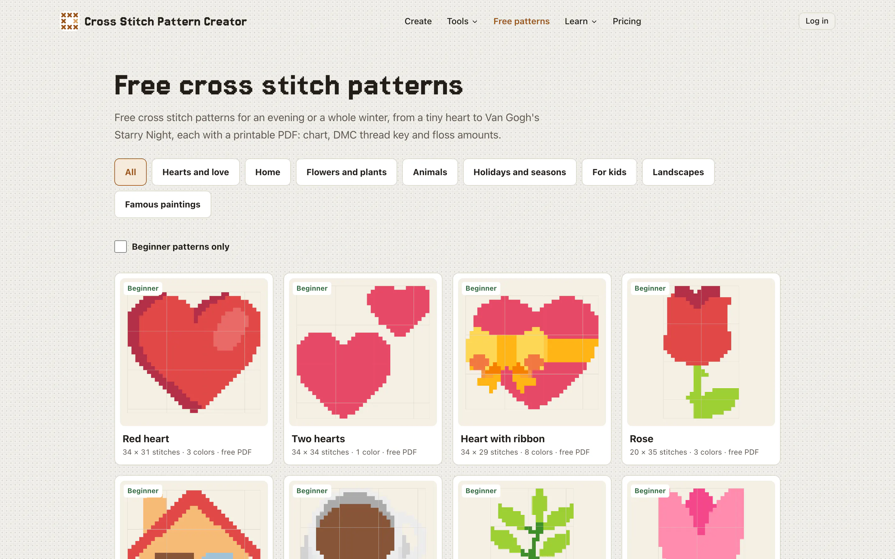 Cross Stitch Pattern Creator gallery image