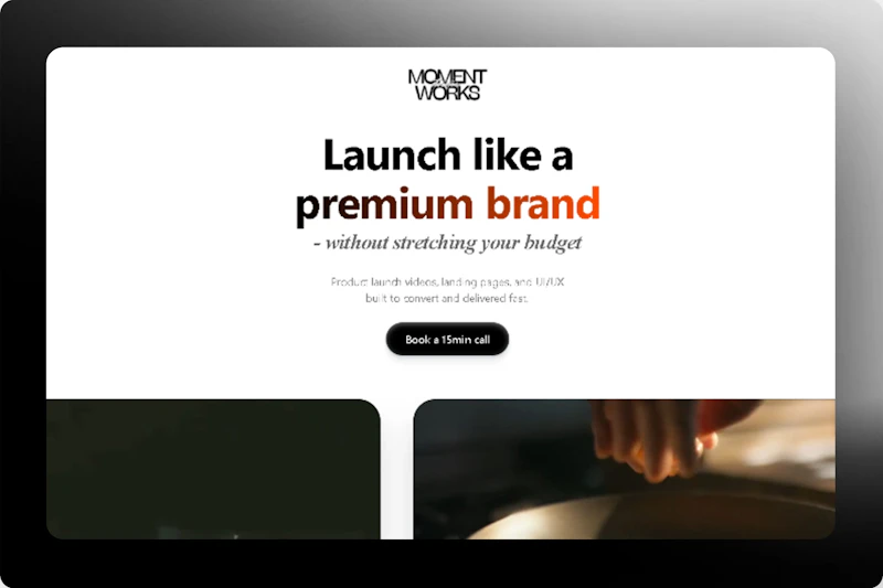 MomentWorks Studio screenshot 1