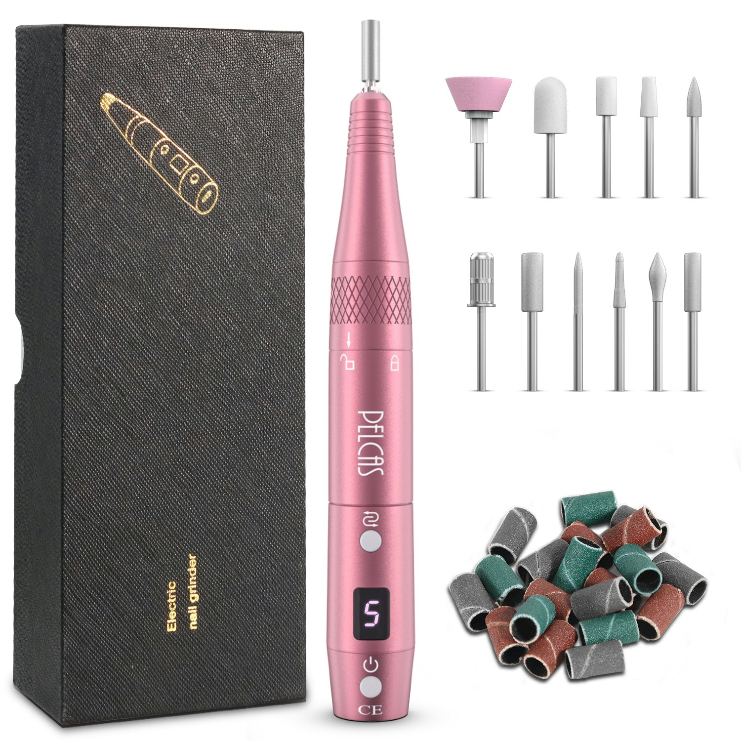 骨氣指甲鑽 - 修指甲工具，易於使用並適應所有指甲形狀 media 2