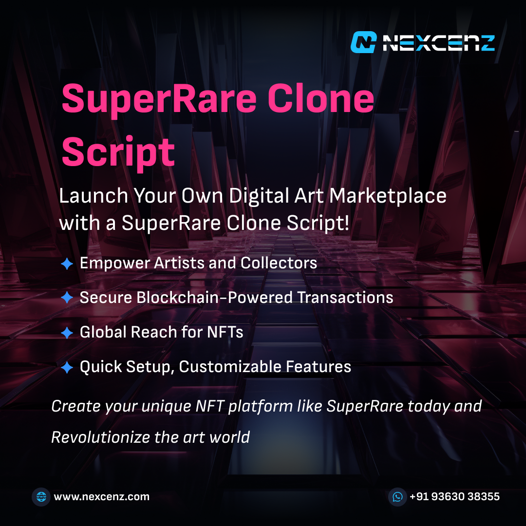슈퍼 레레 클론 스크립트 - Superrare와 같은 NFT 마켓 플레이스를 출시하십시오 미디어 2