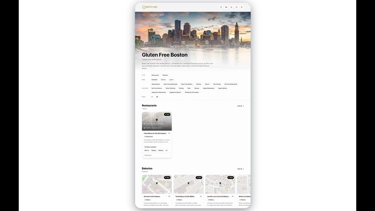 Gluten App gallery image