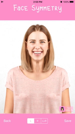 Face symmetry maker gallery image