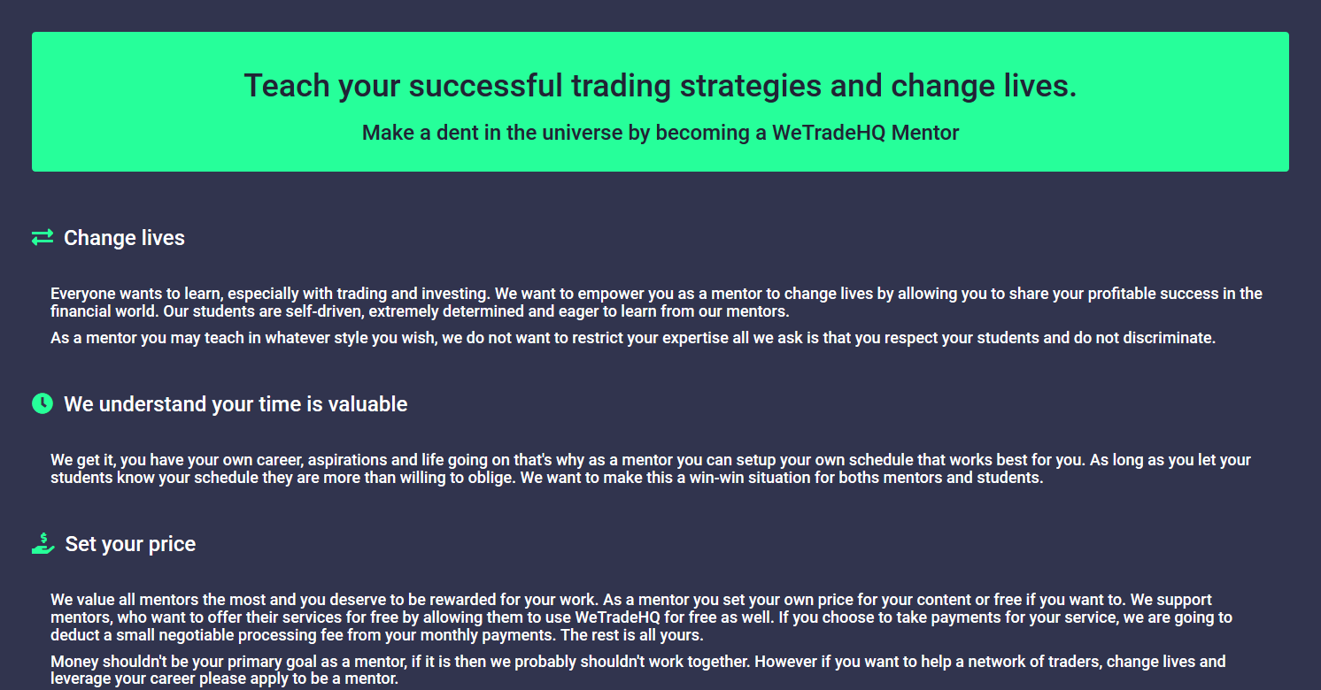 WeTradeHQ gallery image