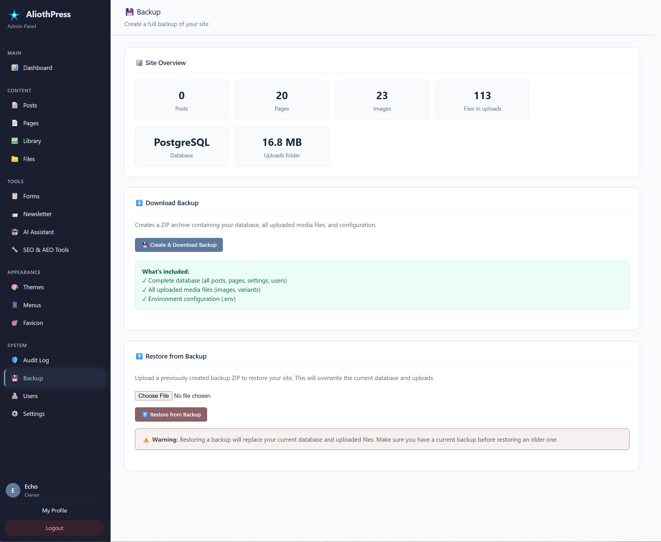 AliothPress gallery image