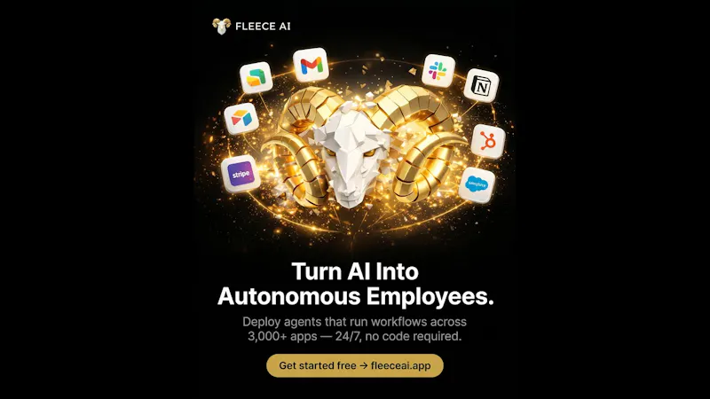 Fleece AI's new features screenshot 1 (video preview)