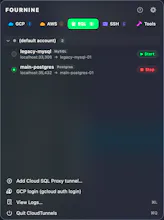 CloudTunnels-One menu bar. Every tunnel. gallery image