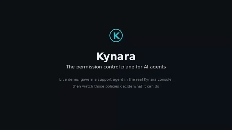 Kynara screenshot 1 (video preview)
