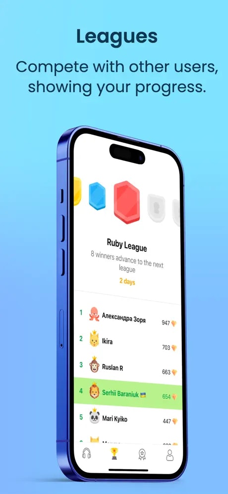 Média Parler - Application intermédiaire avancée en anglais 4