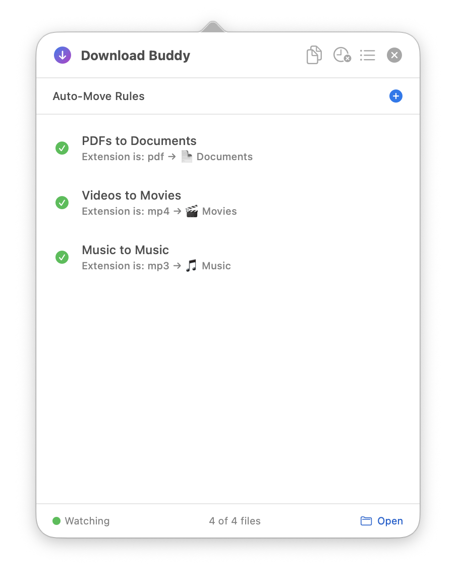 Download Buddy - Screenshot 2 showing product features and functionality