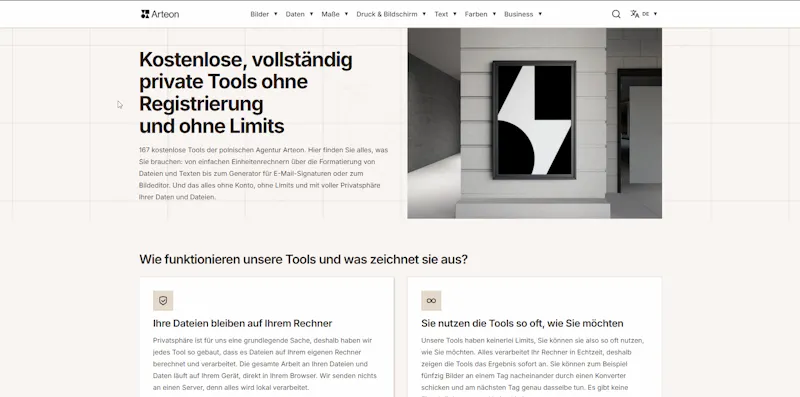 Arteon Tools (German Edition) screenshot 1