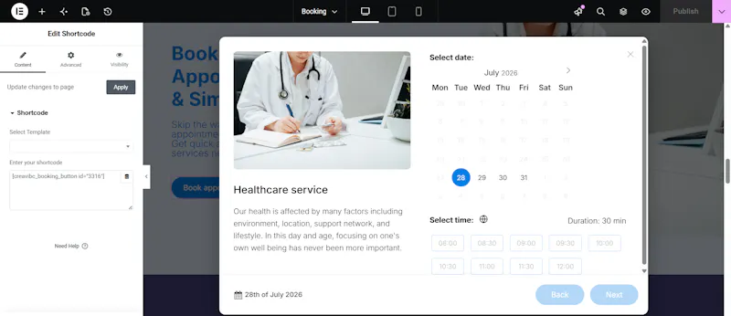 Creavi Appointment Booking Calendar screenshot 6