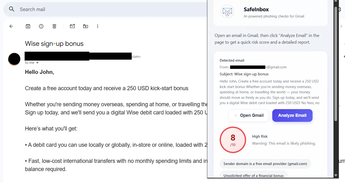 SafeInbox gallery image