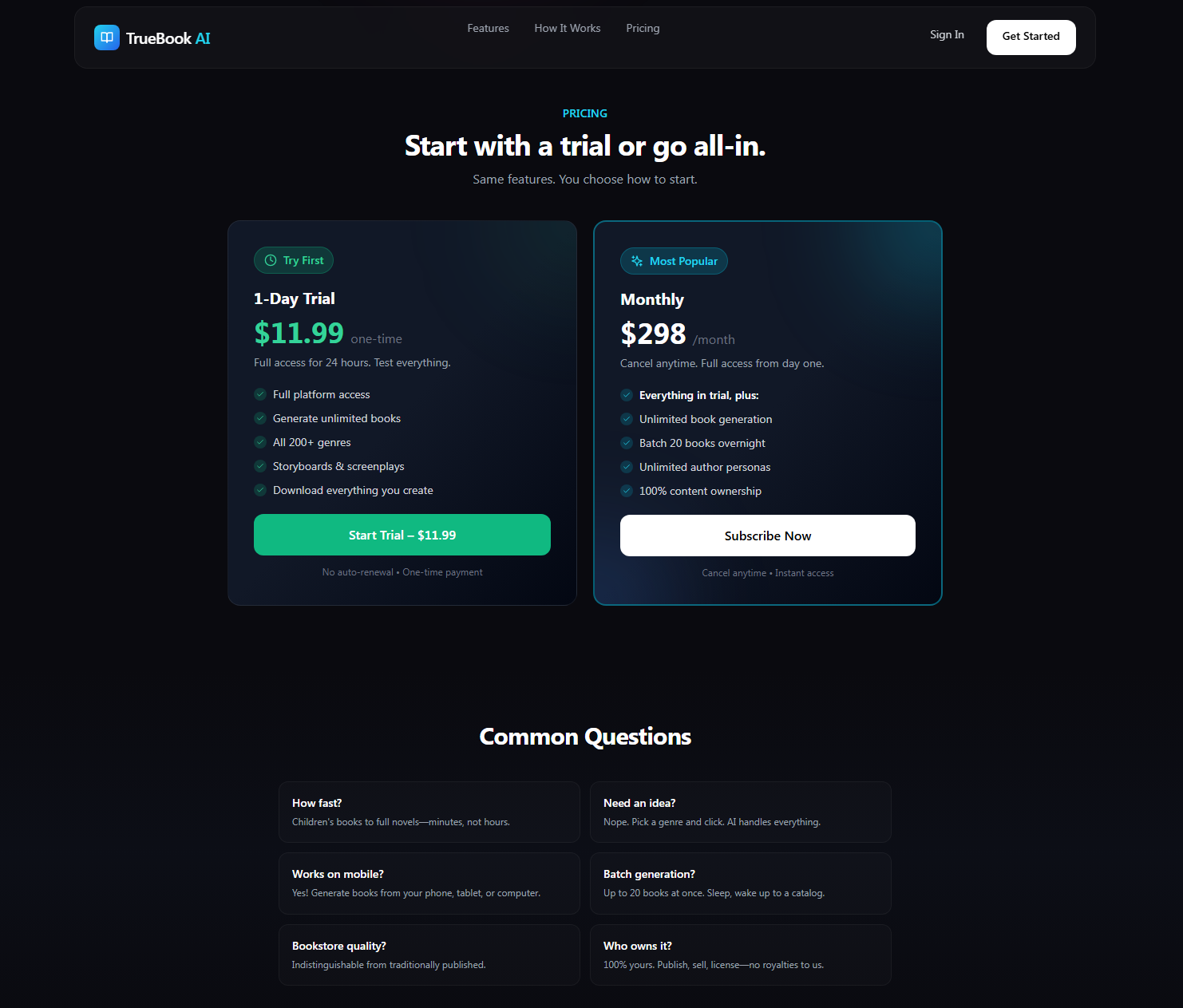 TrueBook Ai gallery image