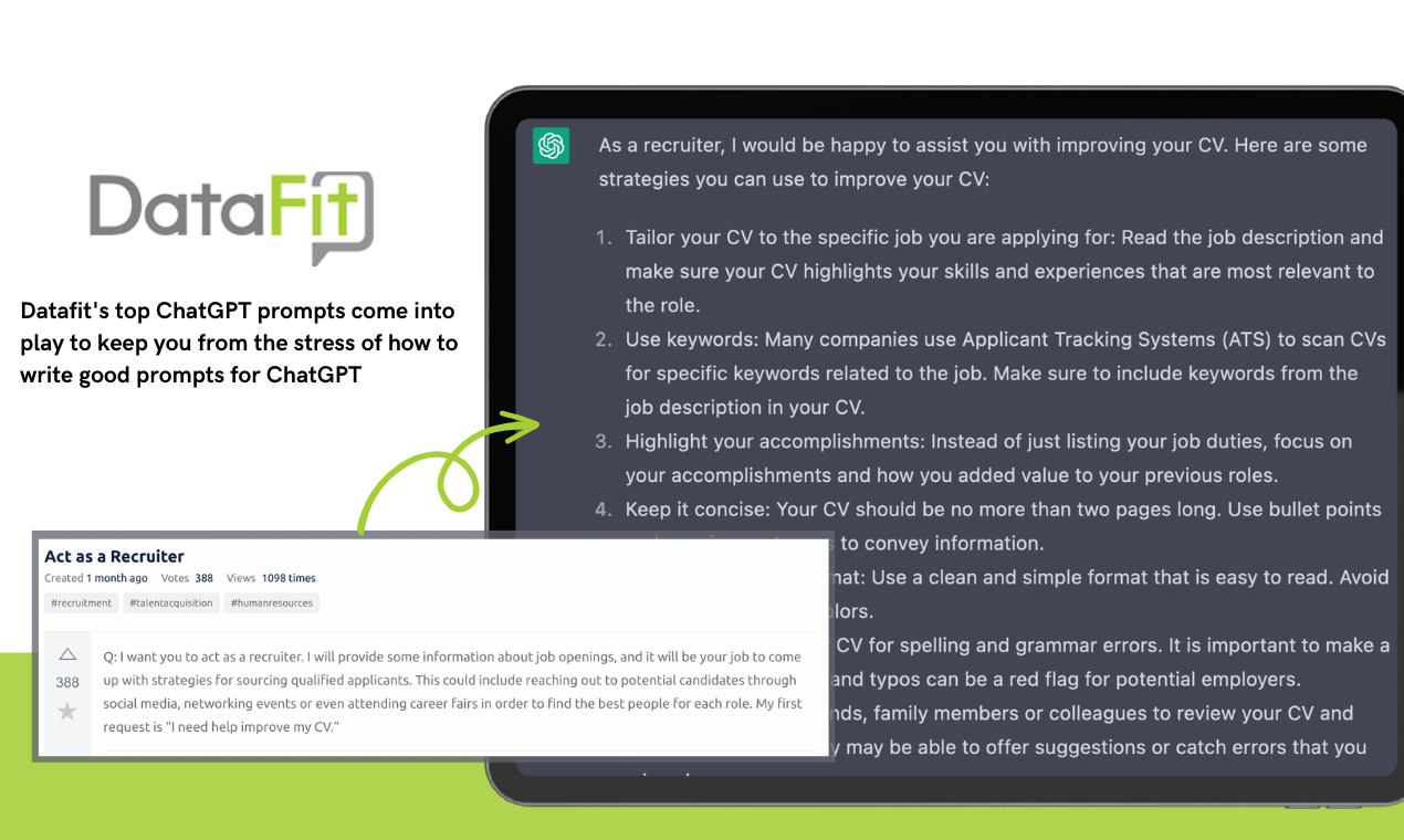 DataFit.AI - CHATGPT提示社区媒体2