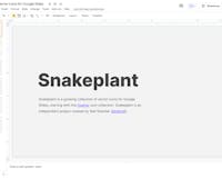 Snakeplant media 1