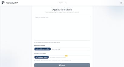 PromptMyCV gallery image