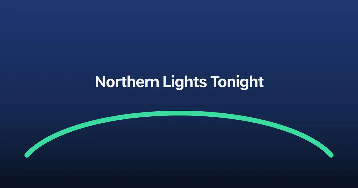 Northern Lights Tonight gallery image