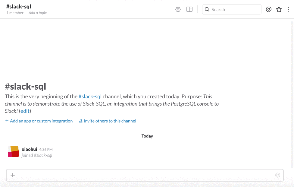 Slack SQL Image