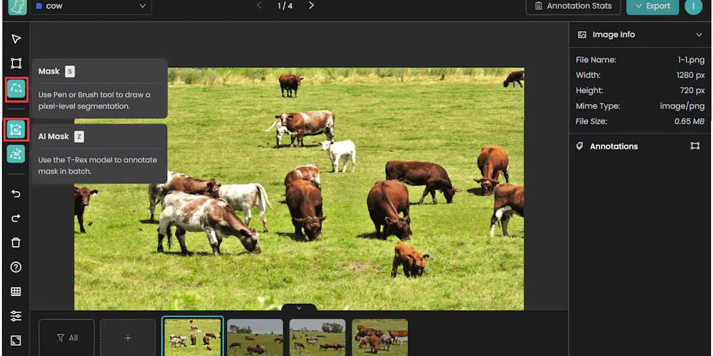 T-Rex Label: Data Annotation Tool: One-Click AI-assisted Annotation ...