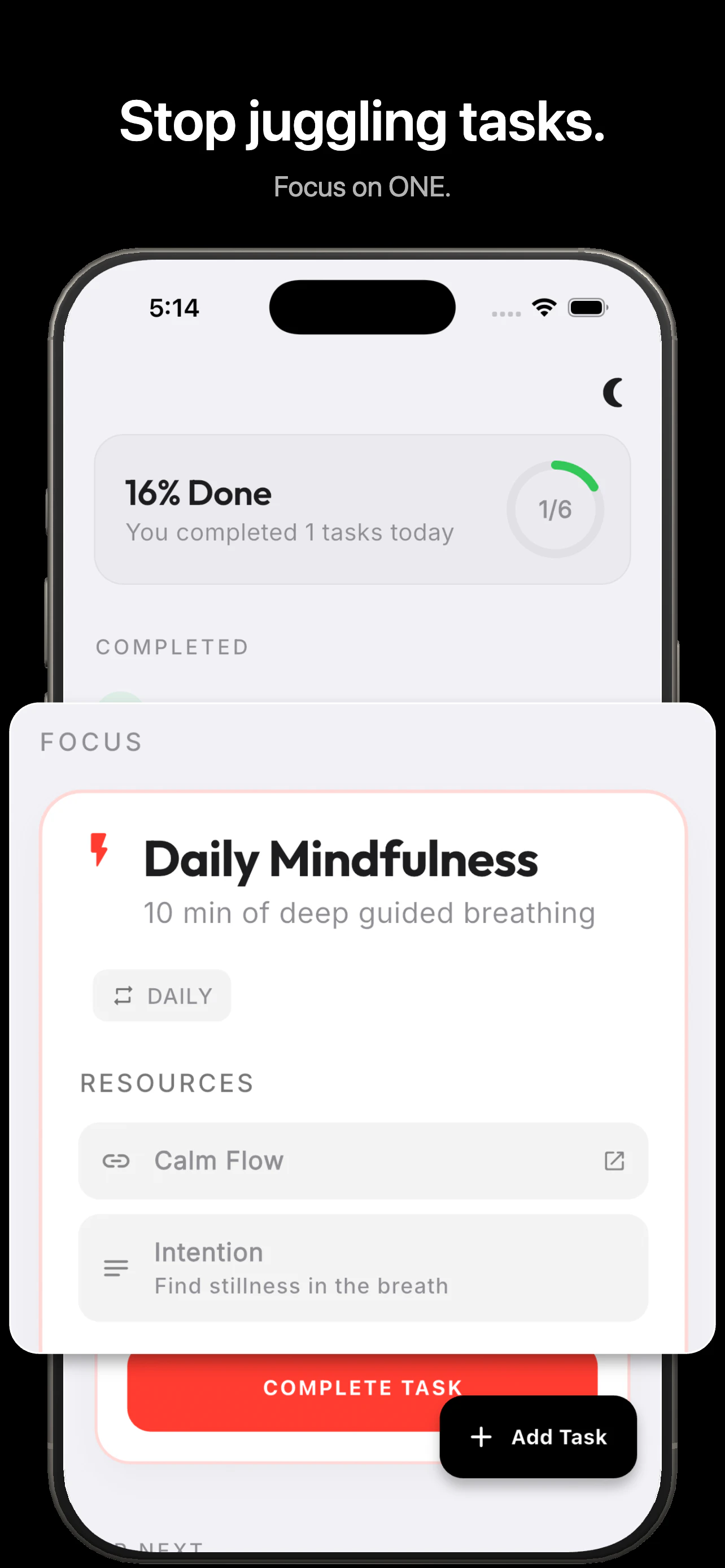 Unlck: Focus One Task at a time screenshot 2
