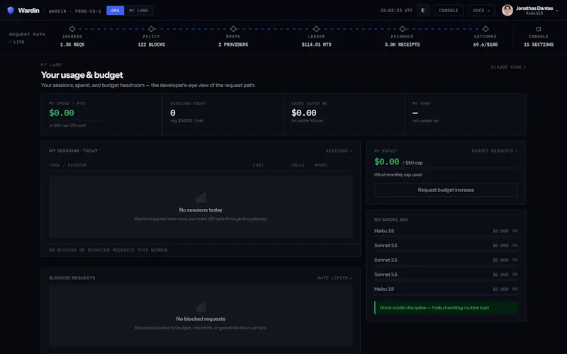 Wardin screenshot 3