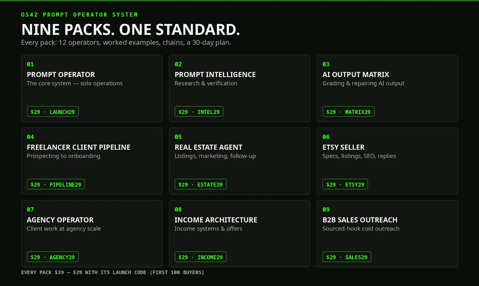 OS42 Prompt Operator System screenshot 3