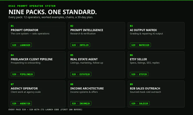 OS42 Prompt Operator System screenshot 3