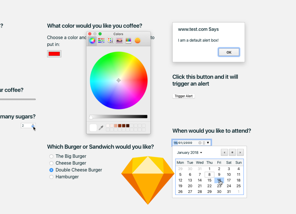 Web Components. A Free Sketch Library gallery image
