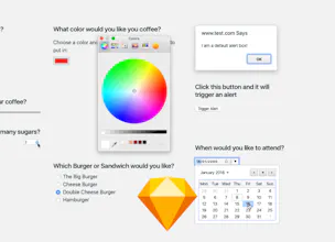 Web Components. A Free Sketch Library gallery image