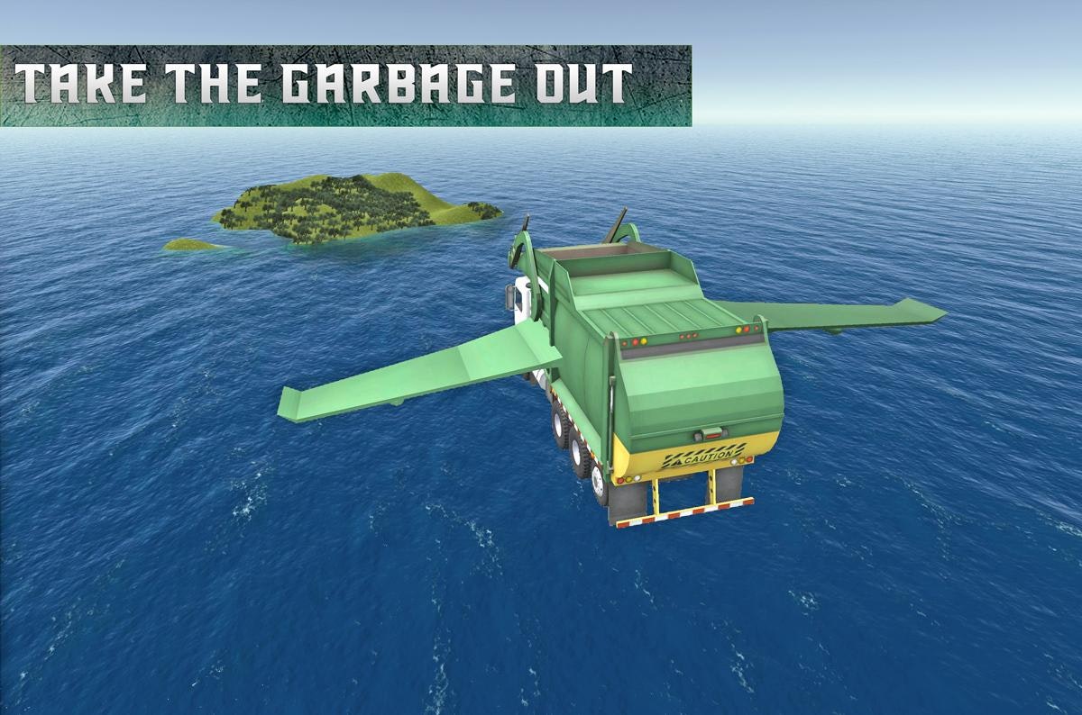 Flying Garbage Truck Simulator gallery image