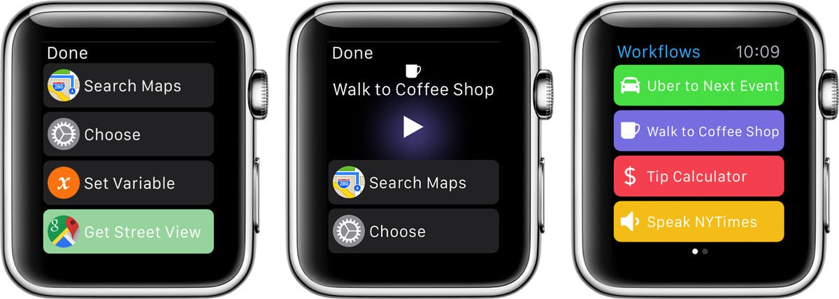 Workflow for Apple Watch media 1