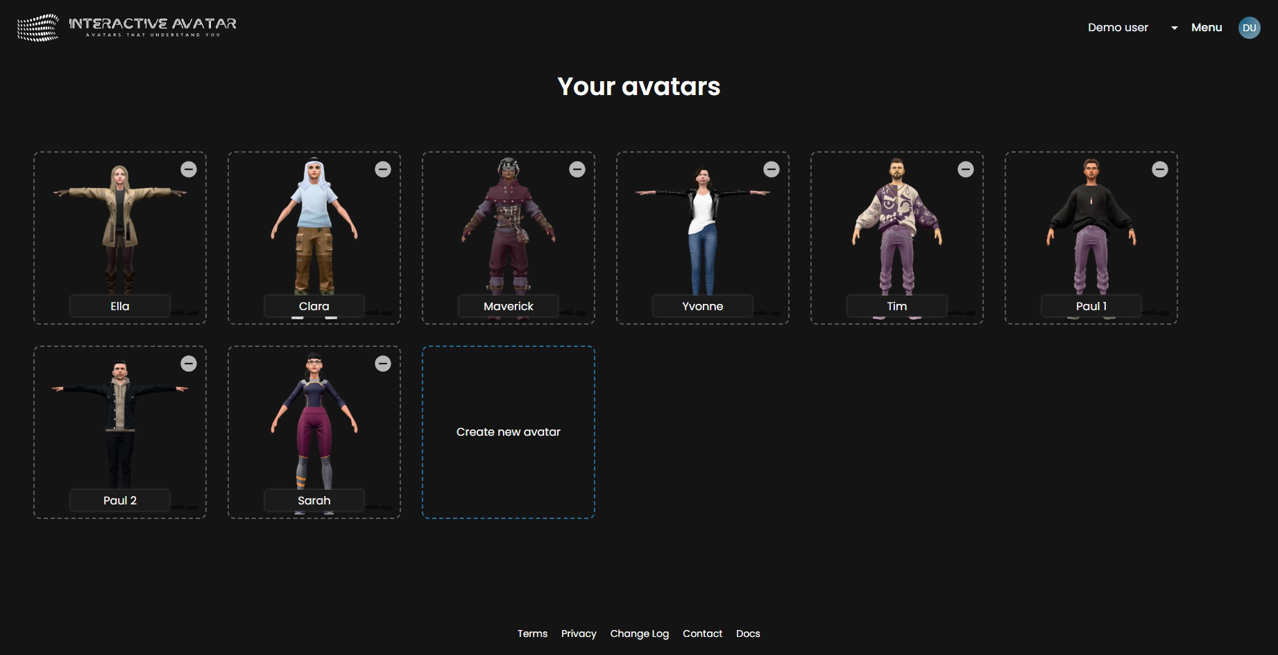 Interactive Avatar gallery image