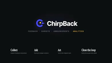ChirpBack gallery image