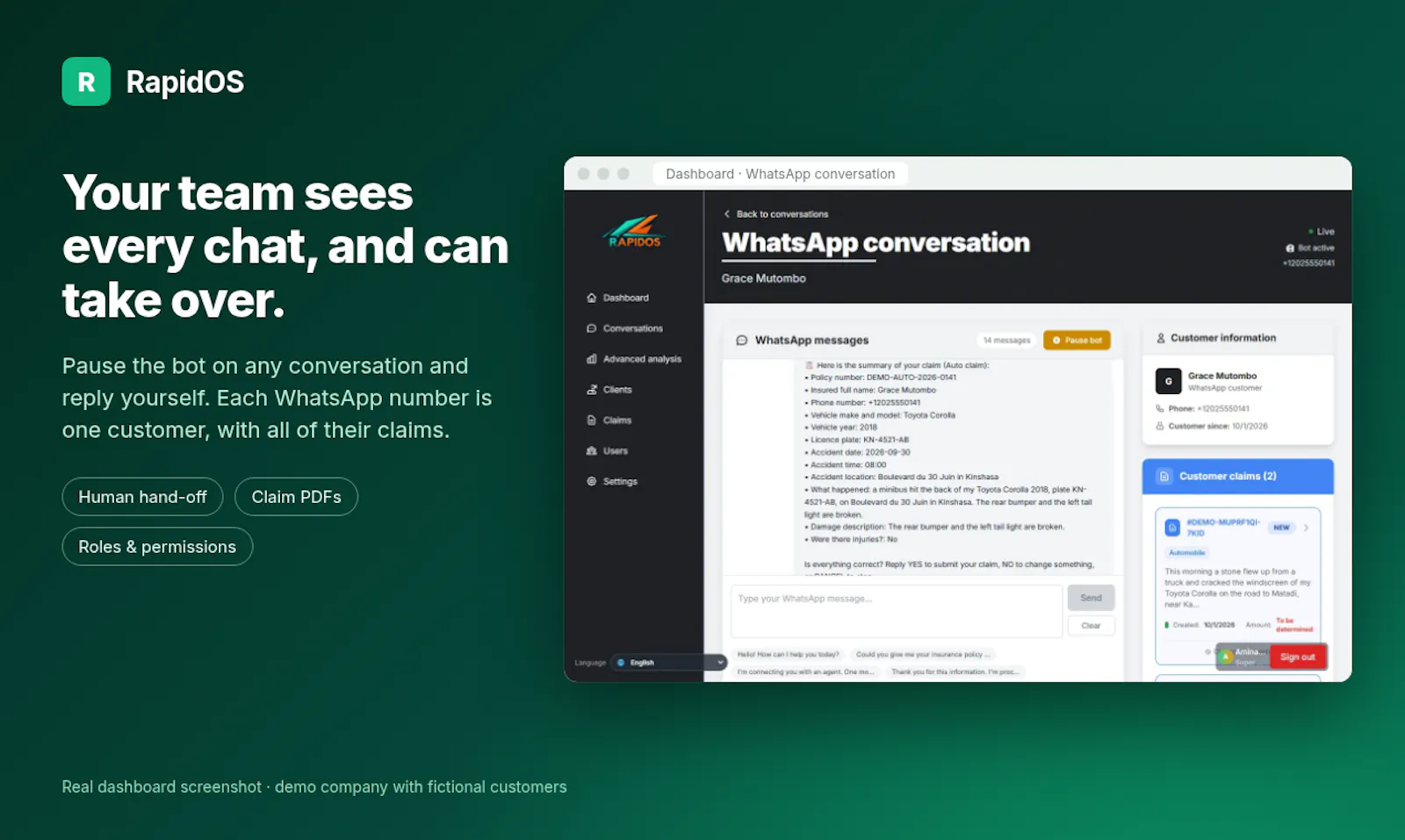 Rapidos screenshot 4