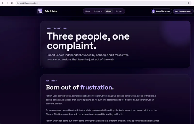 Rabbit Labs screenshot 4