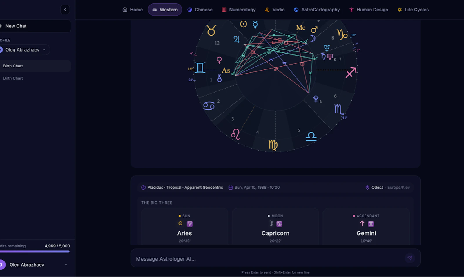 AstrologerAI screenshot 3