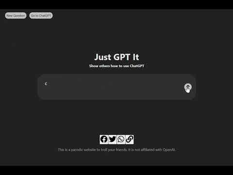 startuptile Just Gpt It-Show others obnoxiously how to use ChatGPT