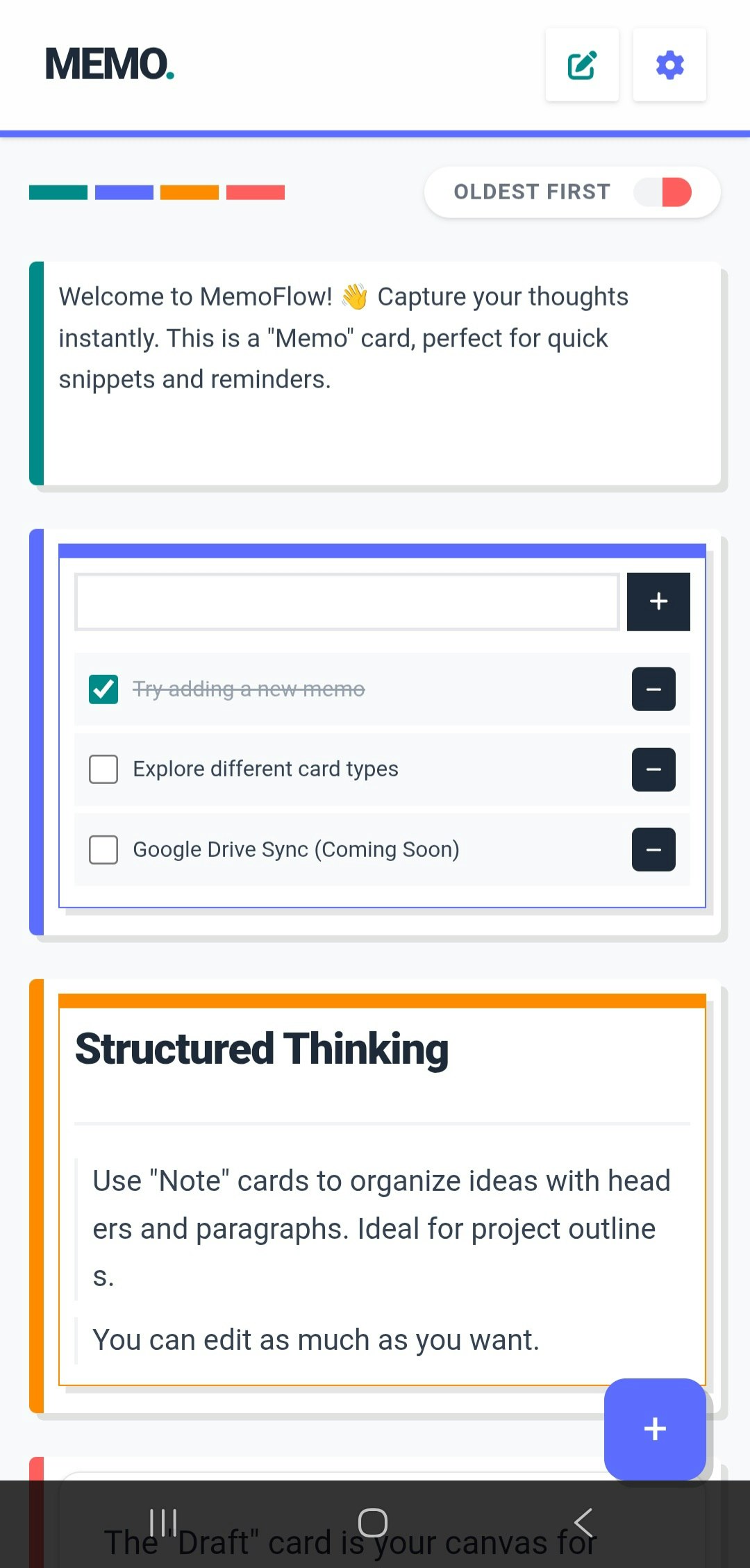 MemoFlow gallery image